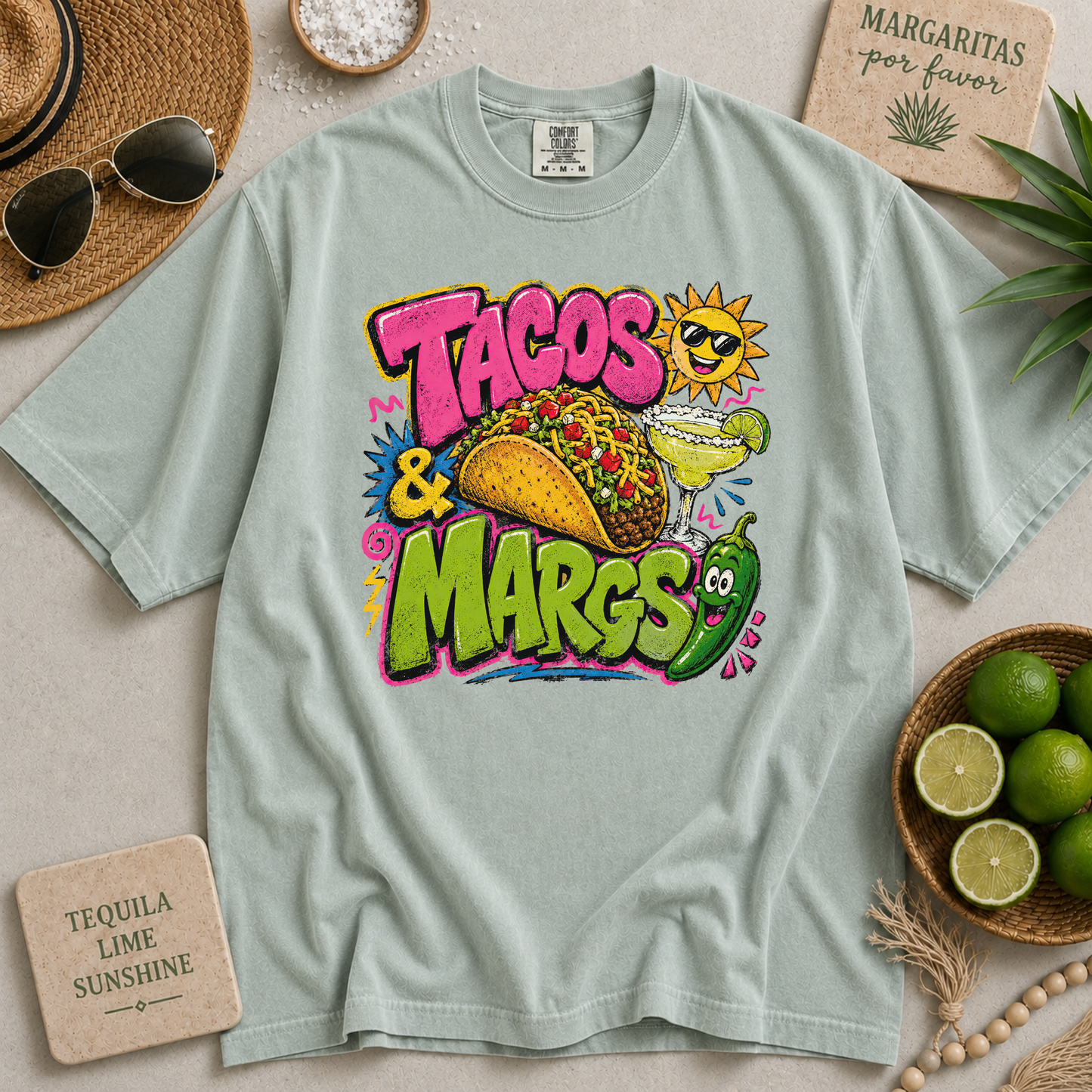 Tacos and Margs T-shirt