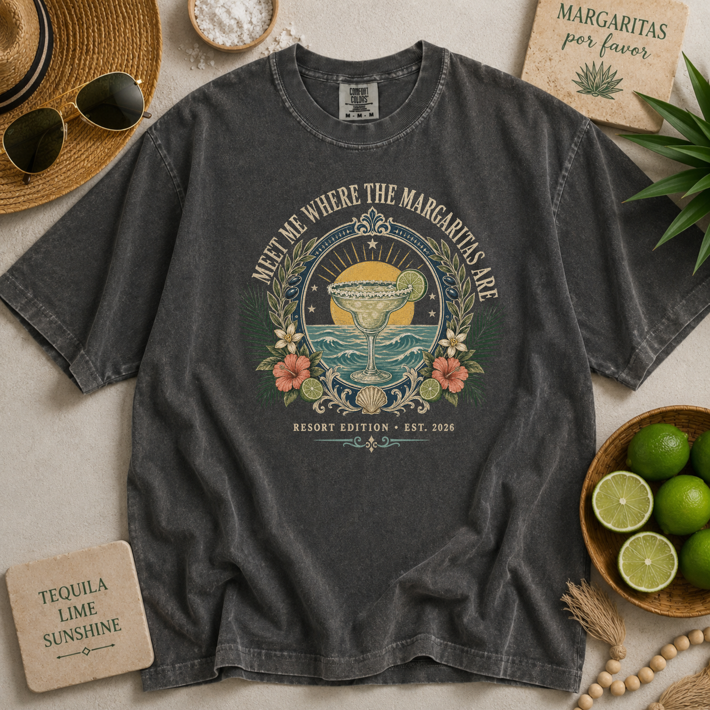 Meet Me Where The Margaritas Are T-Shirt