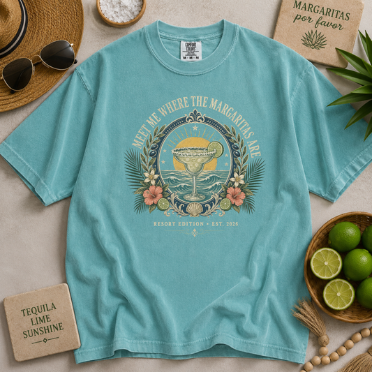 Meet Me Where The Margaritas Are T-Shirt