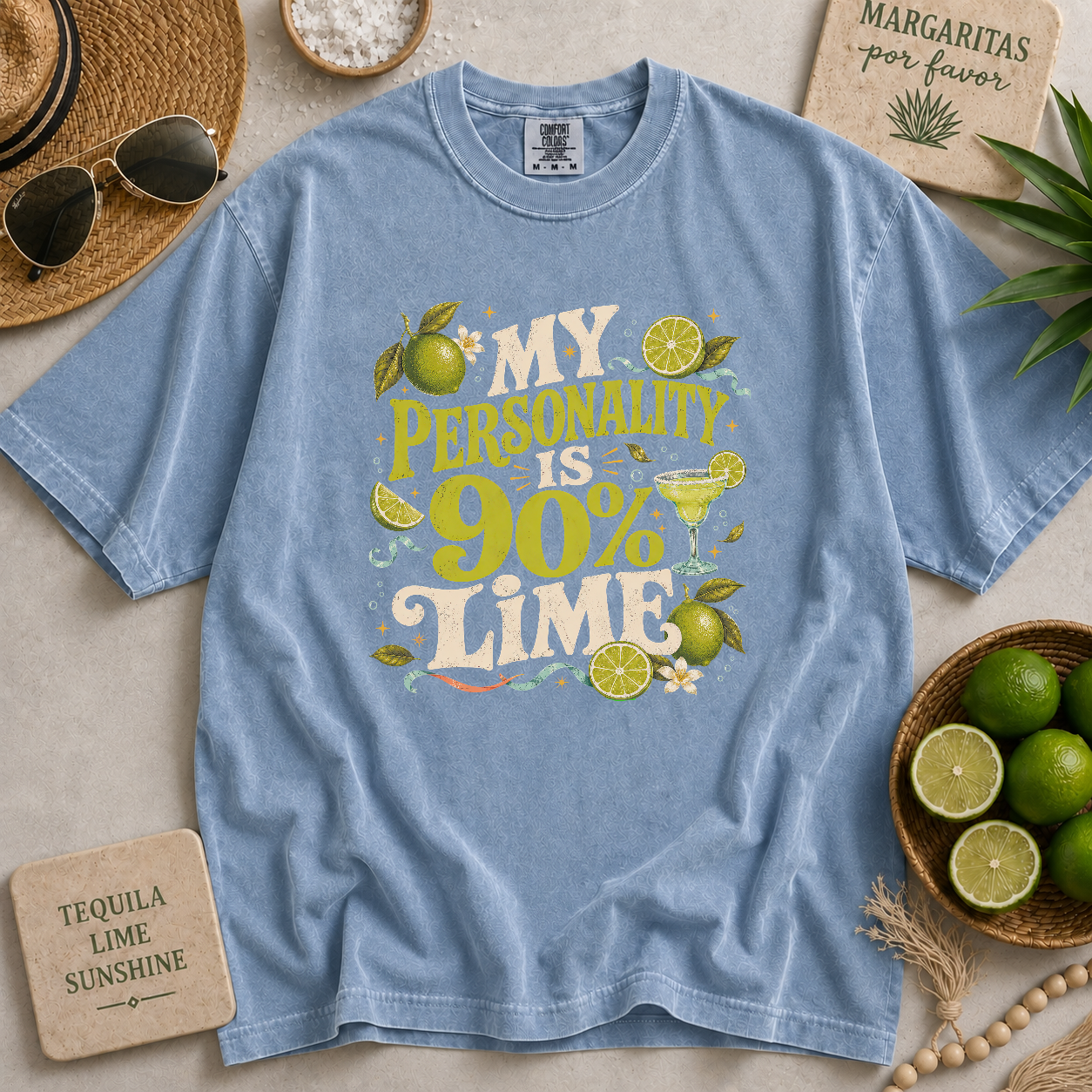 My Personality is 90 Percent Lime T-shirt