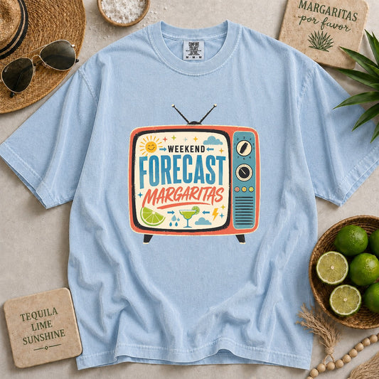 Weekend Forecast Margaritas T-shirt