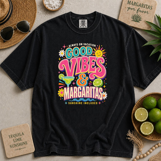 Good Vibes and Margaritas T-shirt