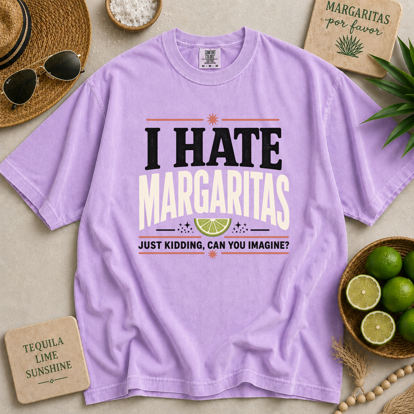 I Hate Margaritas T-shirt