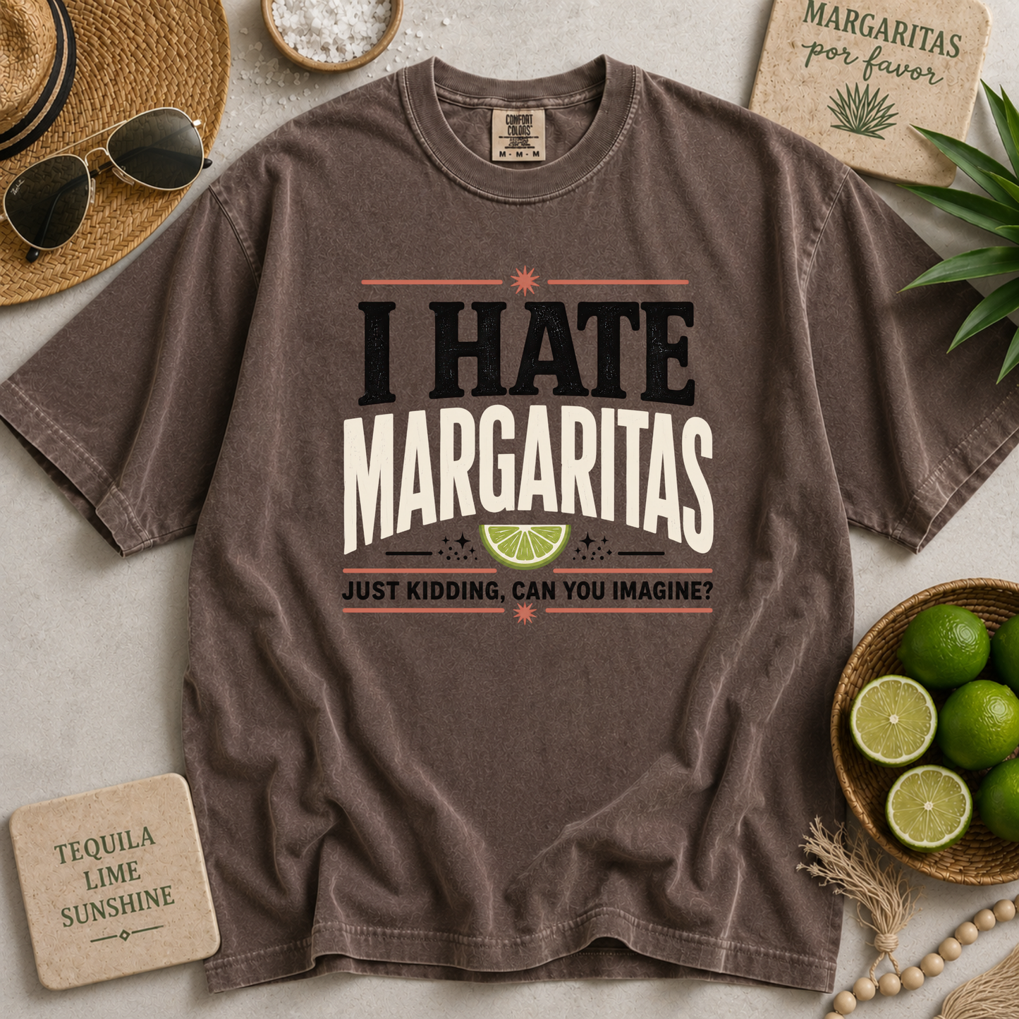 I Hate Margaritas T-shirt