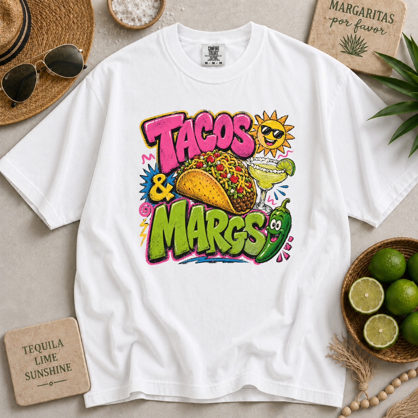 Tacos and Margs T-shirt