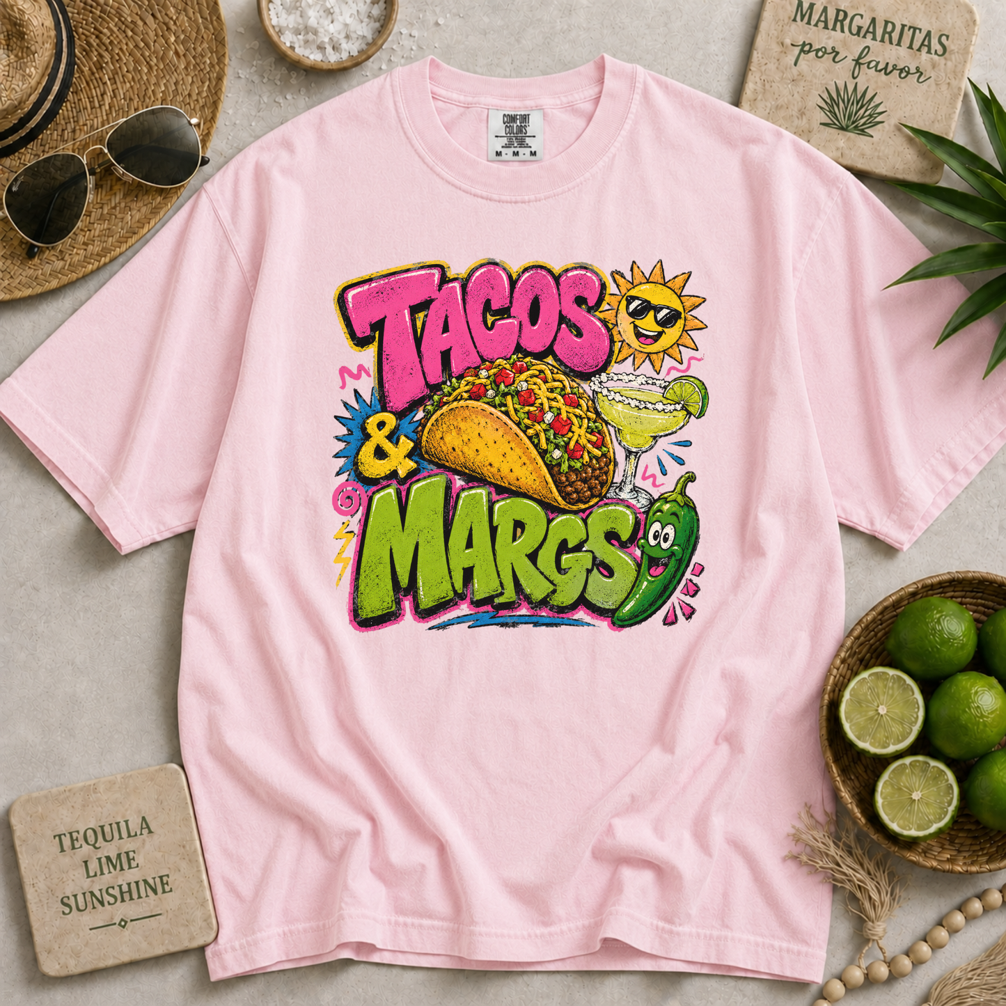 Tacos and Margs T-shirt