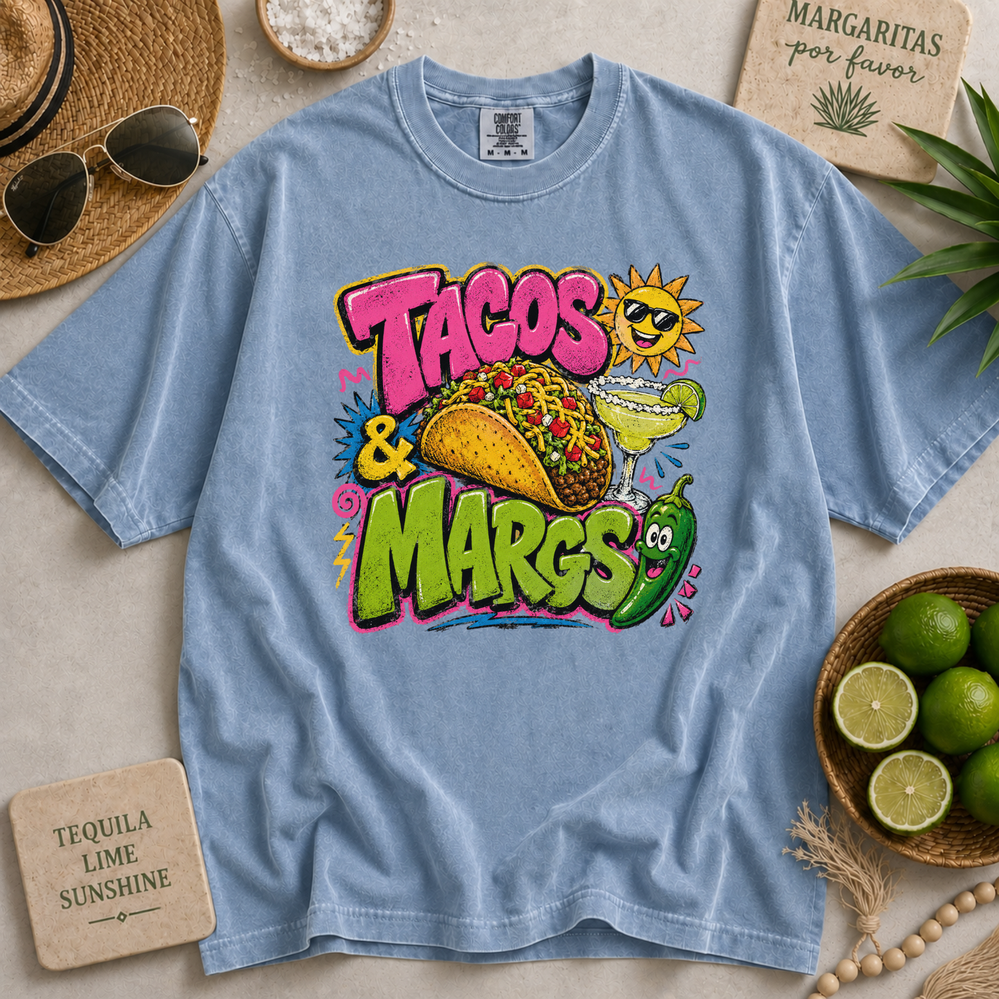 Tacos and Margs T-shirt