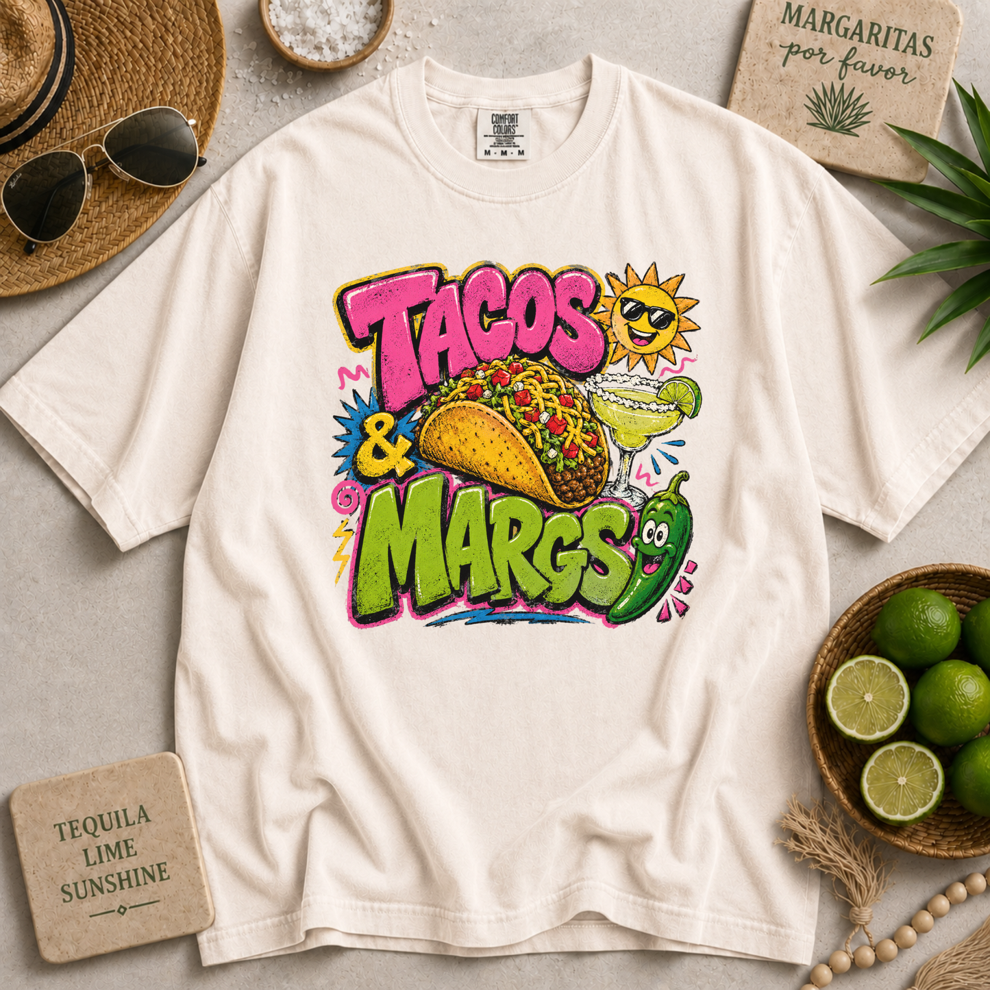 Tacos and Margs T-shirt