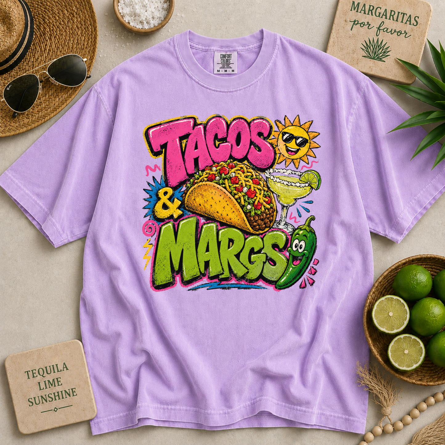 Tacos and Margs T-shirt