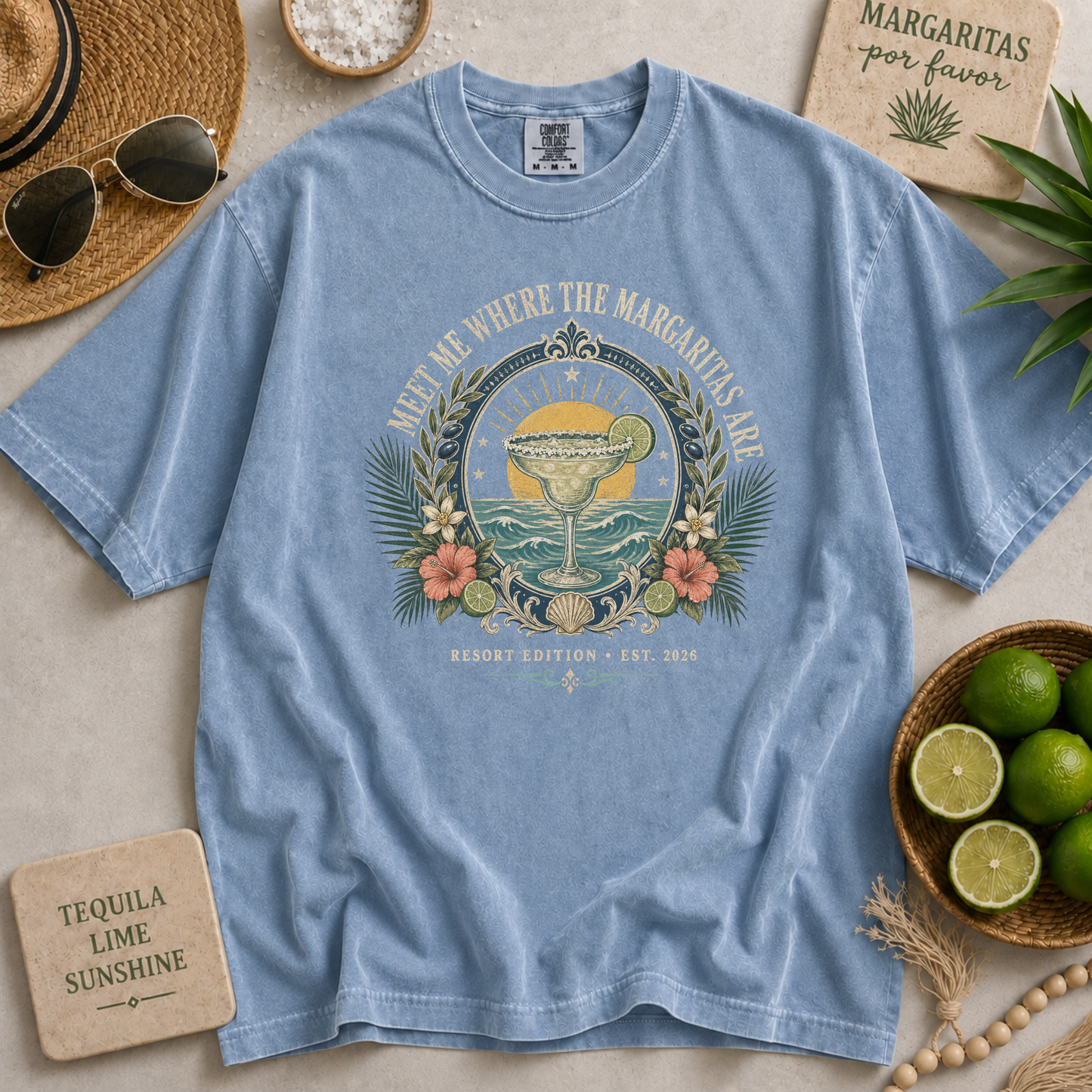 Meet Me Where The Margaritas Are T-Shirt