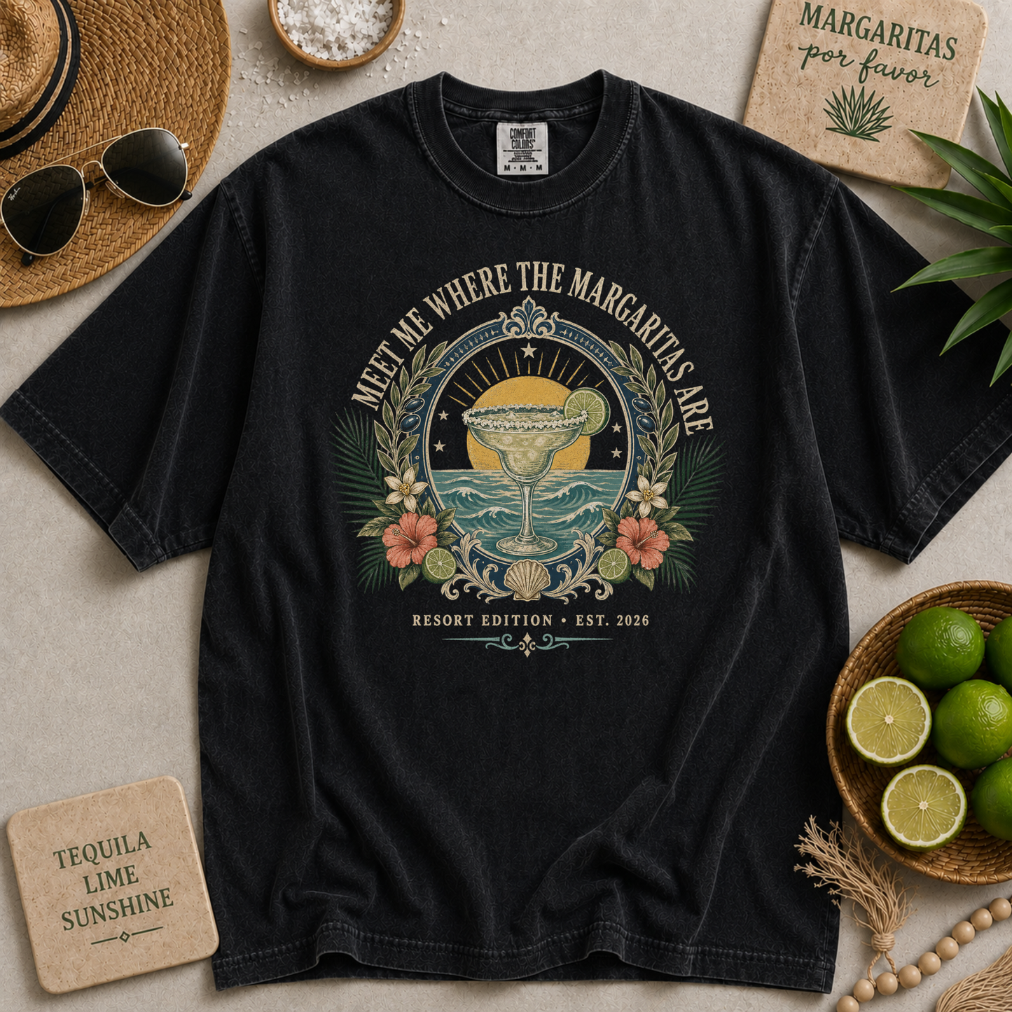 Meet Me Where The Margaritas Are T-Shirt