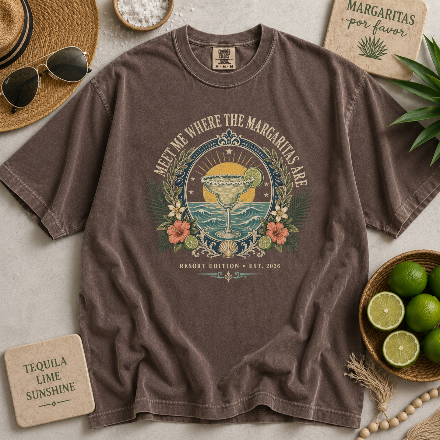 Meet Me Where The Margaritas Are T-Shirt