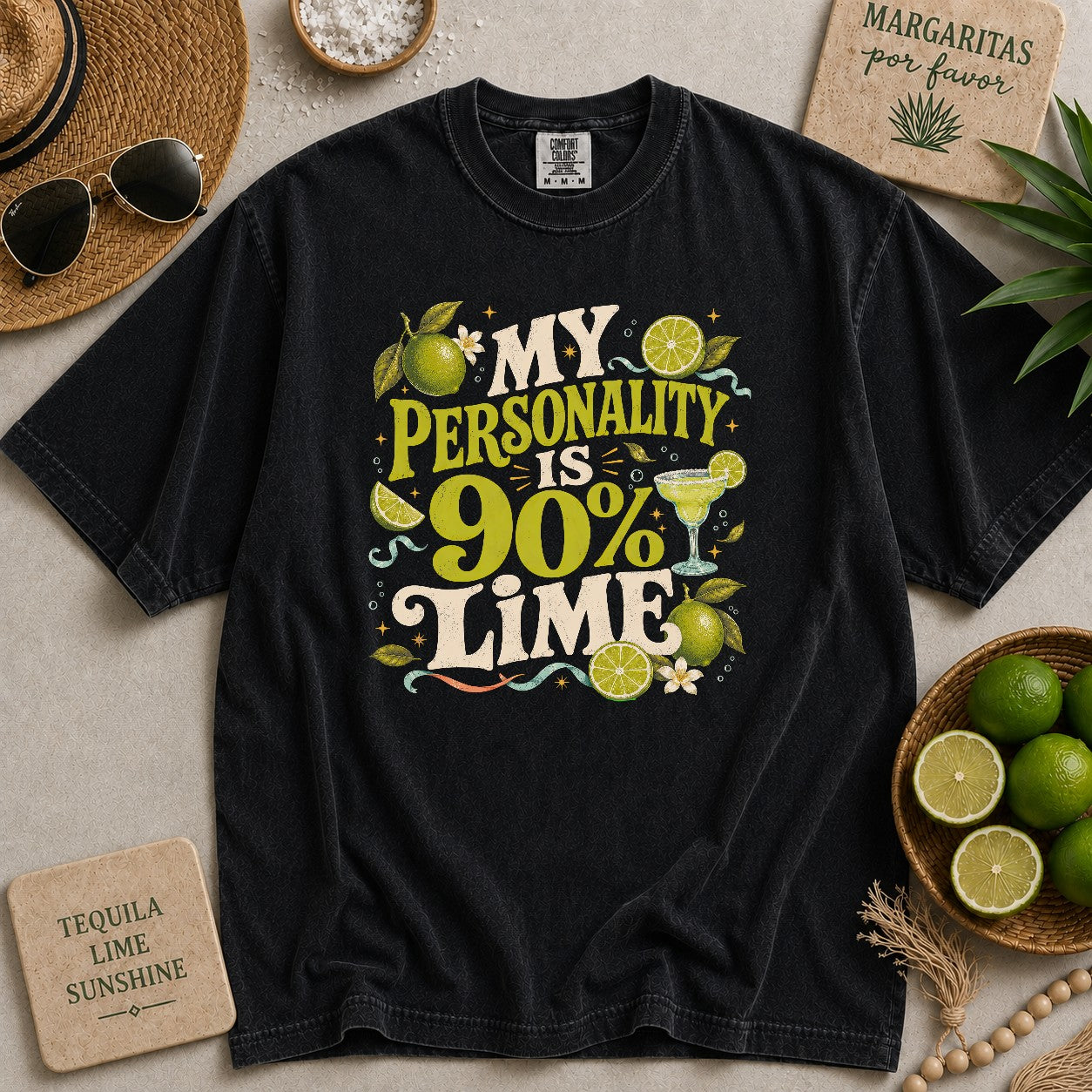 My Personality is 90 Percent Lime T-shirt