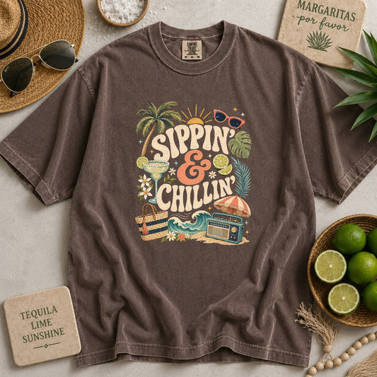 Sippin and Chillin T-shirt