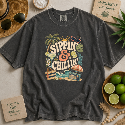 Sippin and Chillin T-shirt