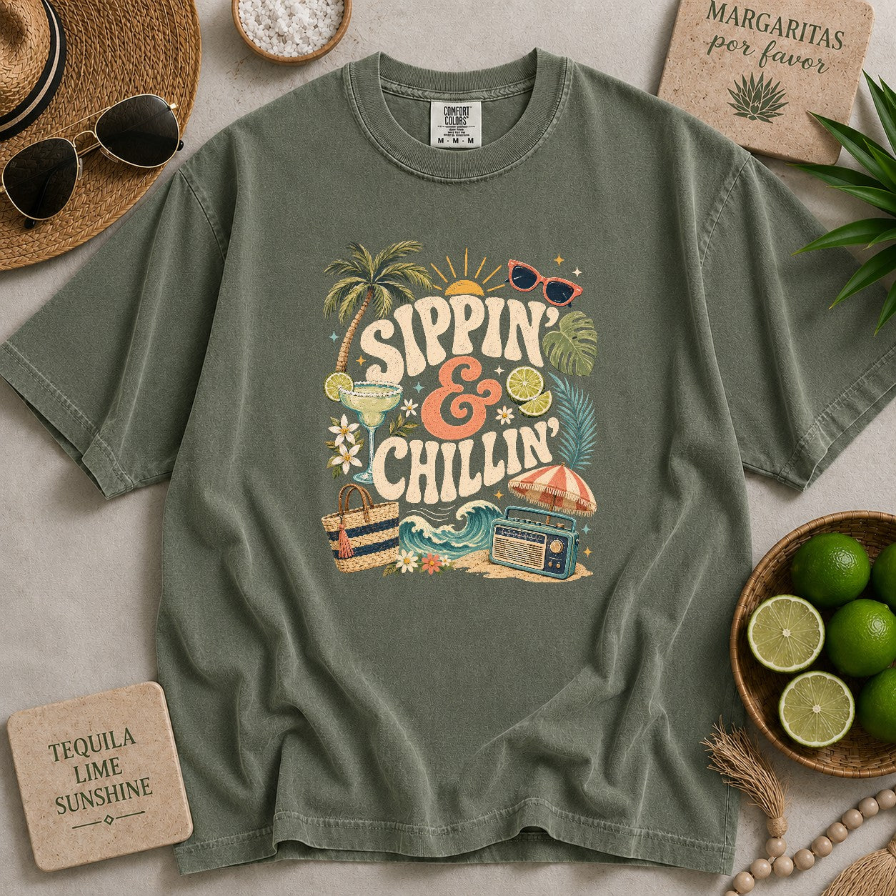 Sippin and Chillin T-shirt