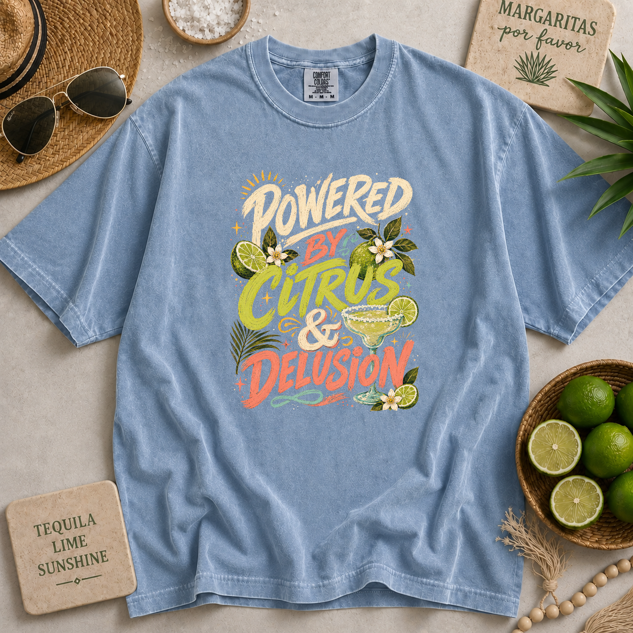Powered By Citrus and Delusion T-shirt