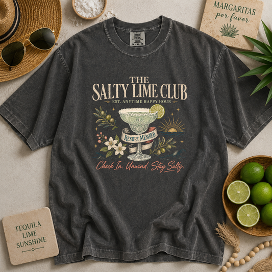 The Salty Lime Club Resort MemberT-shirt