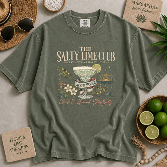 The Salty Lime Club Resort MemberT-shirt