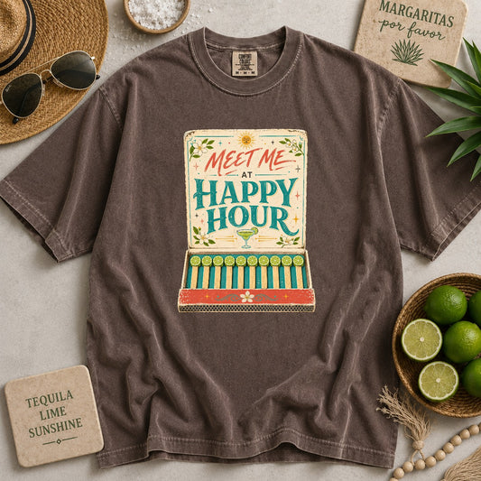 Meet Me At Happy Hour T-shirt