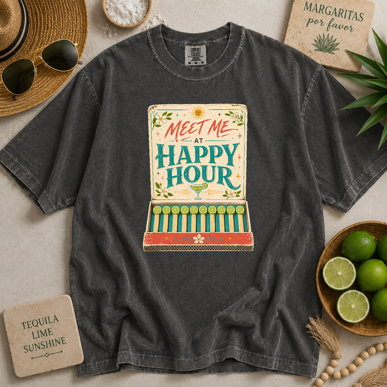 Meet Me At Happy Hour T-shirt