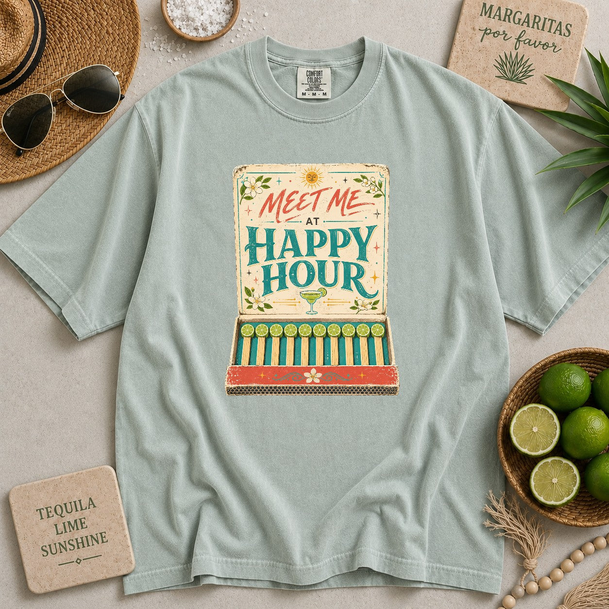 Meet Me At Happy Hour T-shirt