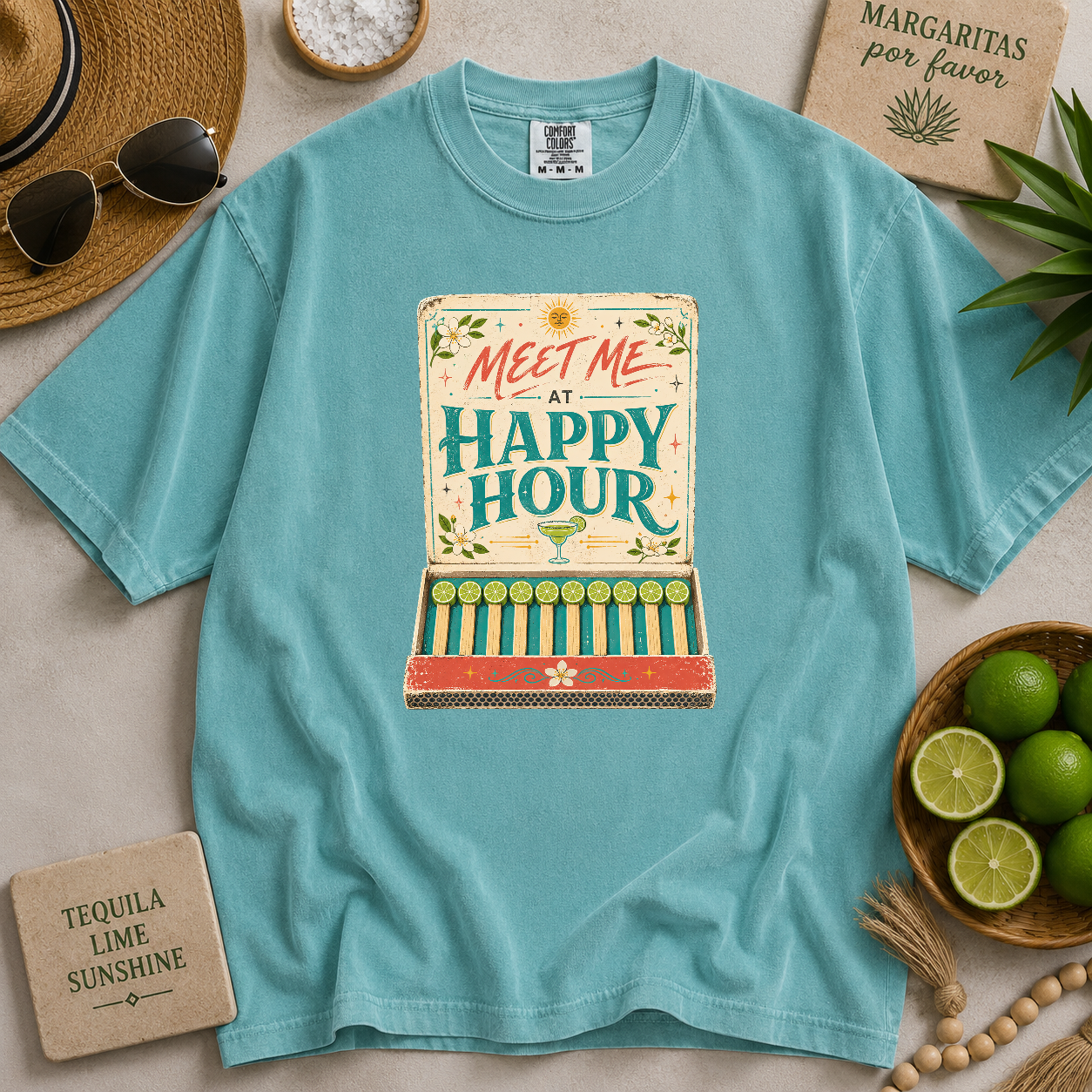 Meet Me At Happy Hour T-shirt