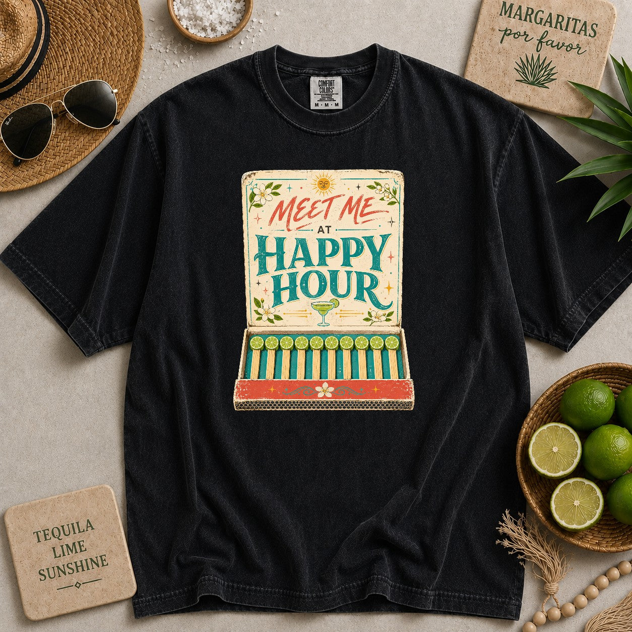 Meet Me At Happy Hour T-shirt
