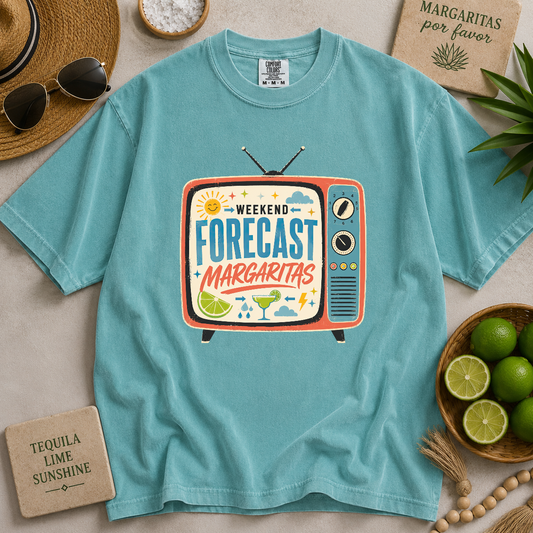Weekend Forecast Margaritas T-shirt