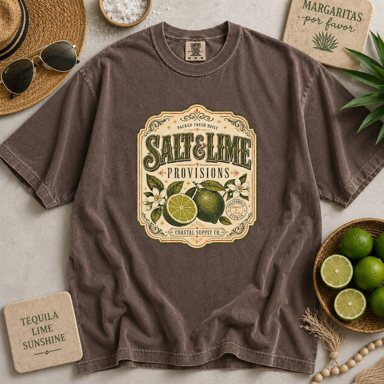 Salt and Lime Provisions T-shirt