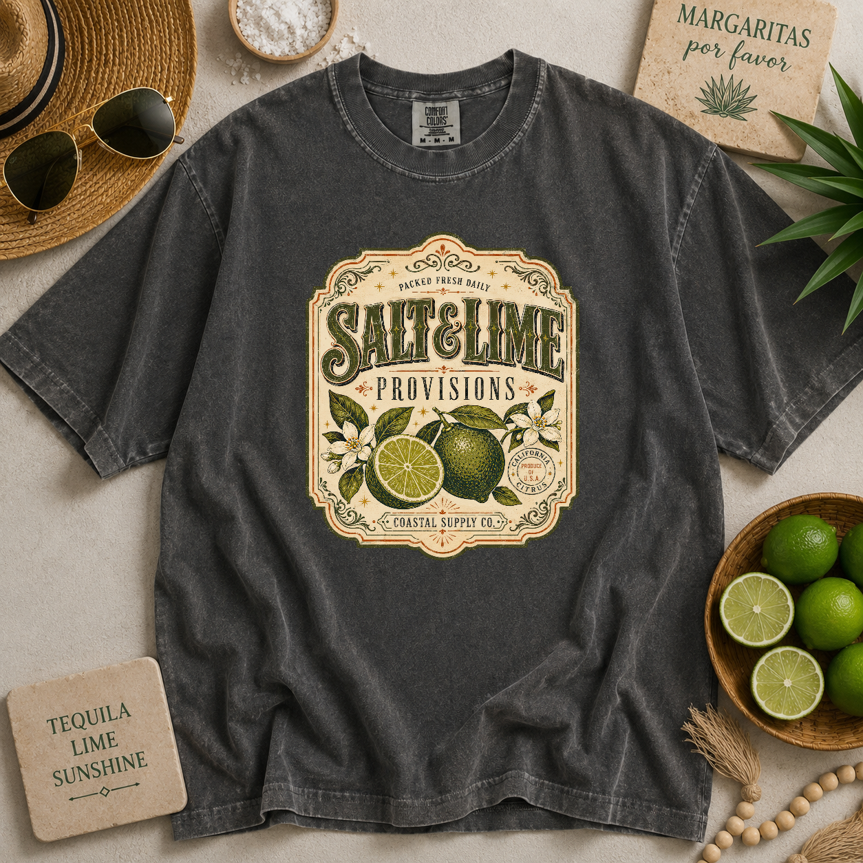 Salt and Lime Provisions T-shirt