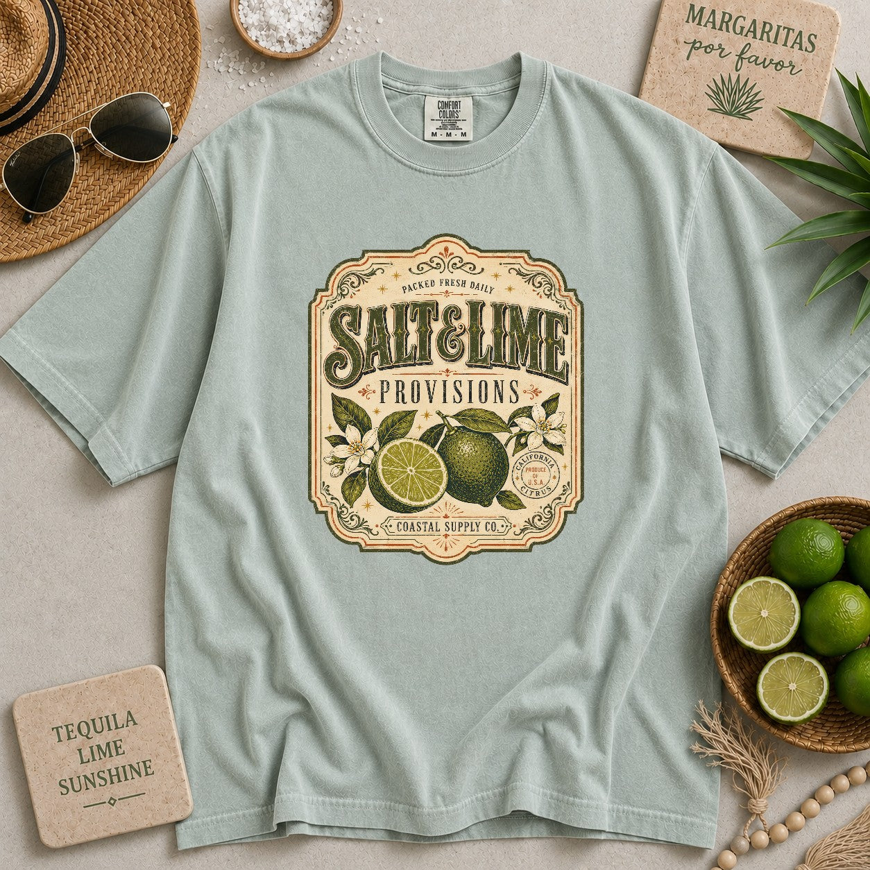 Salt and Lime Provisions T-shirt
