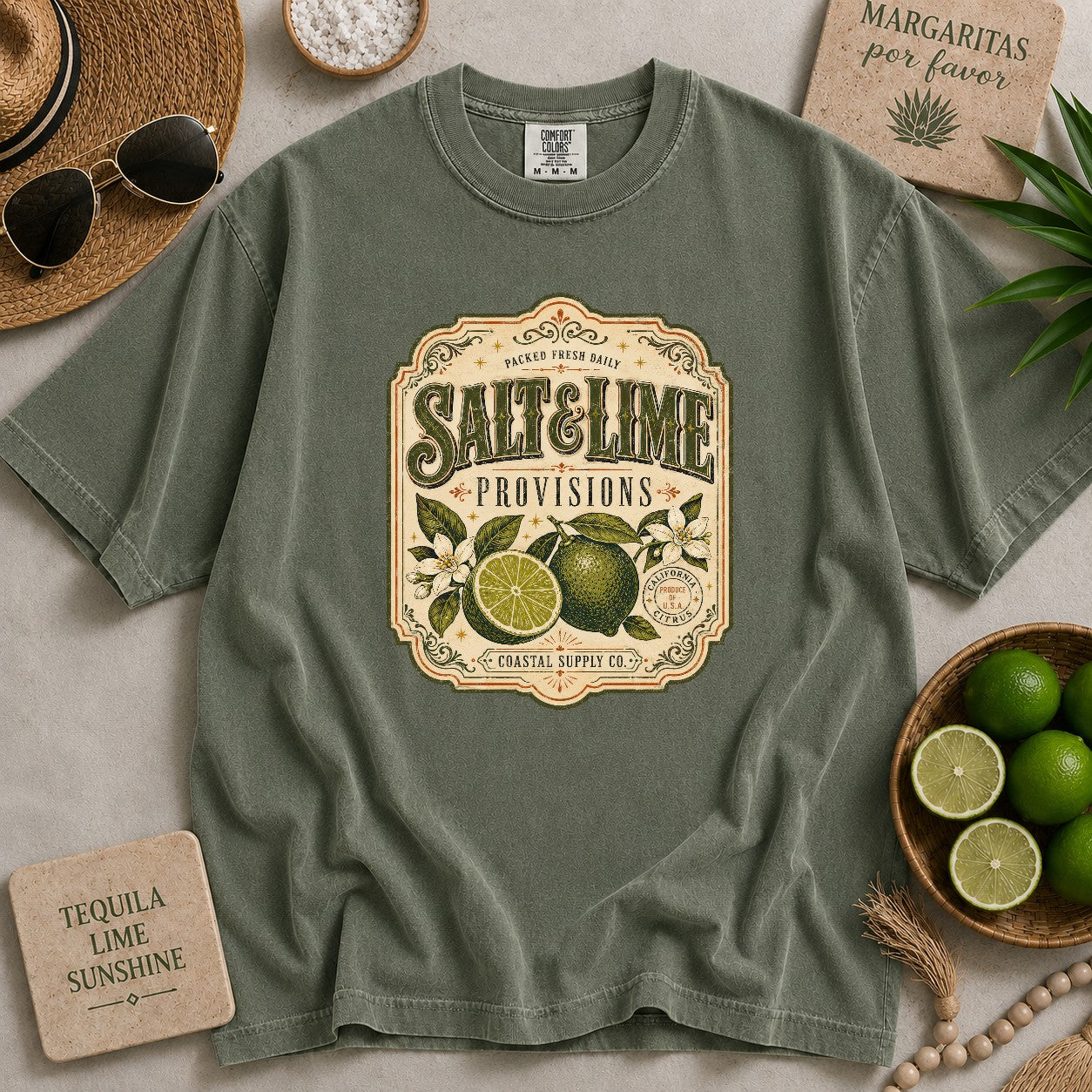 Salt and Lime Provisions T-shirt
