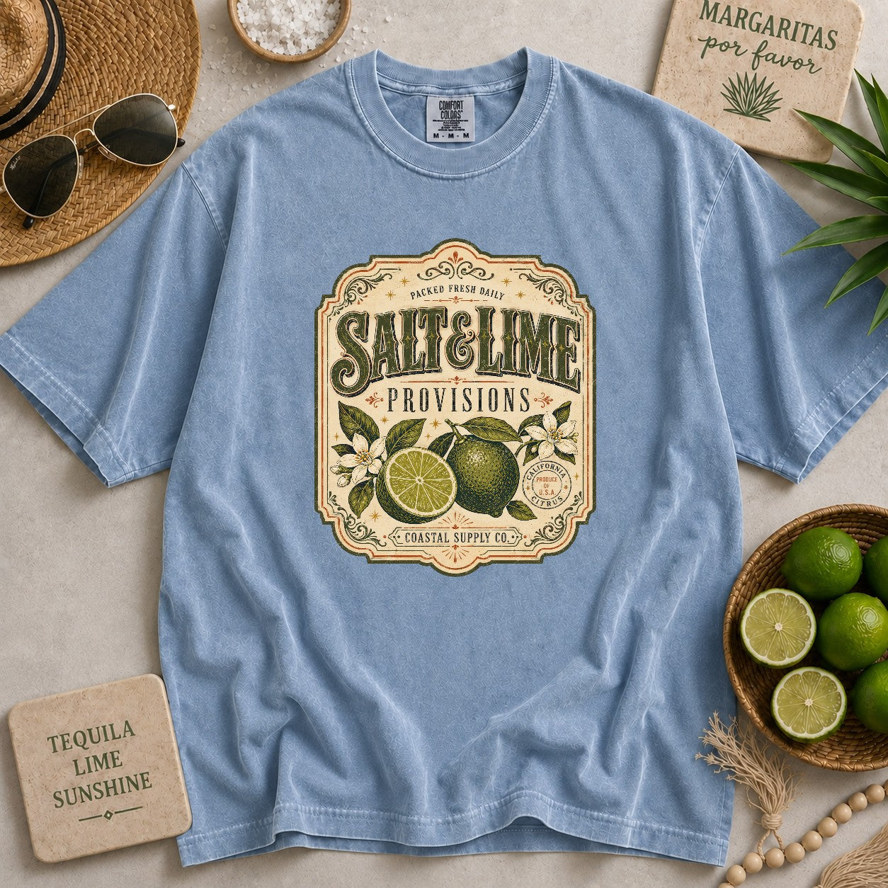 Salt and Lime Provisions T-shirt