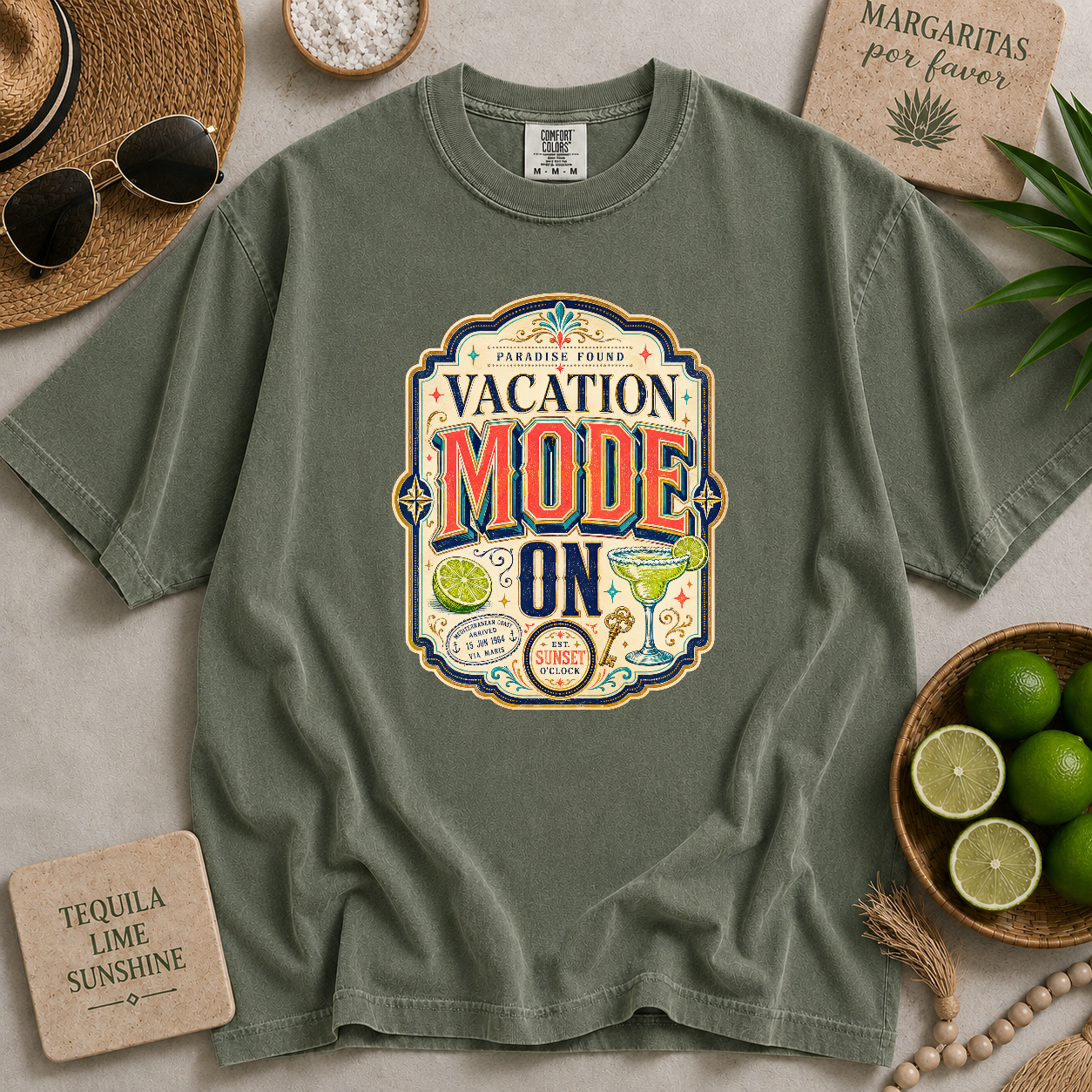 Vacation Mode On T-shirt