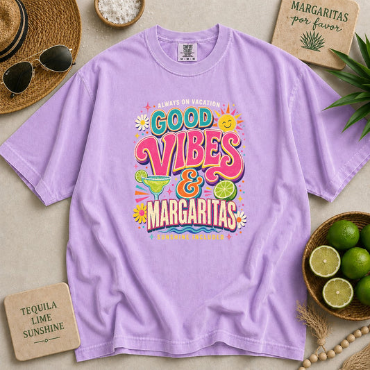 Good Vibes and Margaritas T-shirt