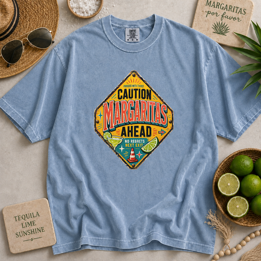 Caution Margaritas Ahead T-shirt